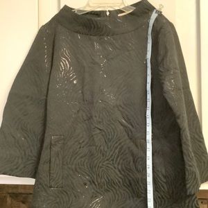 Michael Kors vintage goth style top Sz L